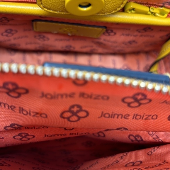 Jaime Ibiza Brand hardware Bag Mustard Color size small - Picture 8 of 17